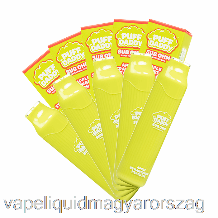 [10-es Csomag] Puff Daddy 6000 Eldobható Vape E Cigi